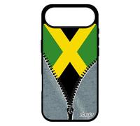 utaupia Coque pour iPhone 17 Air Silicone Drapeau Jamaique jamaicain Foot Rasta Coupe du Monde Jeans Ragga Basket Original Telephone