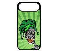 utaupia Coque pour iPhone 17 Air Silicone Joker Souple Design BD Motif Drole Cartoon Etui Vert personnalisé Clown Horreur Smile Dessin Noir