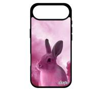 utaupia Coque pour iPhone 17 Air Silicone Lapin belier lièvre Case Rose Design lapine de paques personnalisé Ciel Nuage Original Noir Metal