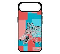 utaupia Coque pour iPhone 17 Air Silicone Loup geometrique Animaux Ethnique Fantaisie Etui Rose Chien Bumper Solitaire azteque carré Foret