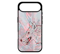 utaupia Coque pour iPhone 17 Air Silicone Loup Rouge Couleur Montagne Plume Ethnique Portable Animal Multicolore Chien Tribal Case Pastel
