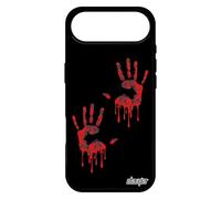 utaupia Coque pour iPhone 17 Air Silicone Main Zombie Antichoc Aluminium Sang Empreinte epouvante 4G Caoutchouc Trace de Original Horreur
