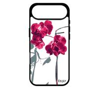 utaupia Coque pour iPhone 17 Air Silicone orchidée Fleur Rose Nature Jolie Cadeau Fete des Meres Etui Amour Portable Peinture Exotique Love