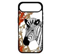 utaupia Coque pour iPhone 17 Air Silicone Zebre Femme Animal Arbre Etui Cheval Dessin Tribal Cover Telephone Art Afrique Peinture 4G