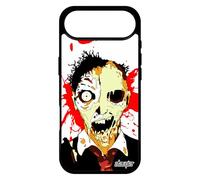 utaupia Coque pour iPhone 17 Air Silicone Zombie Gore Terrifiant Orange Horreur Housse eclaboussure Halloween Apocalypse Sang Original