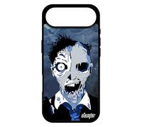 utaupia Coque pour iPhone 17 Air Silicone Zombie Housse Gore fumee fantome Nuage Telephone Rigide Apocalypse Bleu Pas Cher epouvante Noir