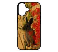 utaupia Coque pour iPhone 17 en Bois Silicone Lapin Fleurs de paques lapine Vert Animal Smartphone Animaux Peinture belier Design Telephone