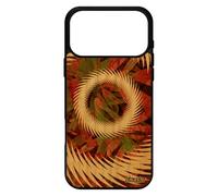 utaupia Coque pour iPhone 17 Pro Max Bois Silicone Mandala Vegetal Motif sphère decoratif Effet Rigide Gel coloré Antichoc Cadeau Case de