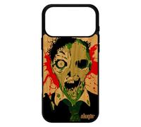 utaupia Coque pour iPhone 17 Pro Max en Bois Silicone Mort Vivant Mobile Tache de Sang Portable Paranormal Vert Telephone Zombie Etui