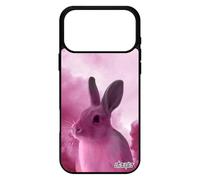 utaupia Coque pour iPhone 17 Pro Max en Silicone Lapin Design Noir Animaux lièvre de paques belier Ciel lapine Rose Nuage Housse Cover