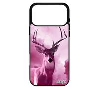 utaupia Coque pour iPhone 17 Pro Max Silicone cerf cervide Animaux Faon TPU Nuage Design Foret Housse Aluminium 4G Animal Brame Rose Ciel