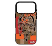 utaupia Coque pour iPhone 17 Pro Max Silicone Femme carré Fantaisie geometrique azteque Noir Fille Tribal feerique Dessin Housse Cube