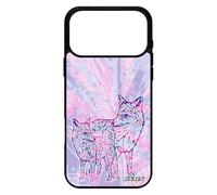 utaupia Coque pour iPhone 17 Pro Max Silicone Renard Original azteque 4G Antichoc Bebe Violet Metal Multicolore Animaux Tribal Pastel Plume