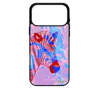 utaupia Coque pour iPhone 17 Pro Max Silicone Zebre Bleu Rigide Tribal Original Plume azteque Multicolore Kenya Pastel Noir et Blanc Noir