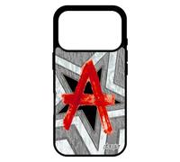utaupia Coque pour iPhone 17 Pro Silicone Anarchie Rouge Logo égalité TPU Peinture Smartphone ni Dieu ni Maitre Graphique Symbole liberté