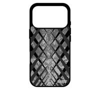 utaupia Coque pour iPhone 17 Pro Silicone Design Carreau Tartan Etui Gris Geometrie Case Jolie Fond 4G Motif Effet Original Carre de
