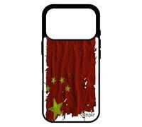 utaupia Coque pour iPhone 17 Pro Silicone Drapeau Chine Chinois Foot Housse Telephone 4G Noir Football jo Basket Tissu Made in France