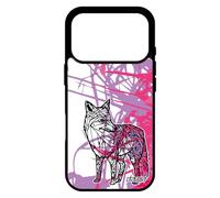 utaupia Coque pour iPhone 17 Pro Silicone Renard Fleur Garcon Feuilles coloré Case Nature azteque Dessin Tribal Ethnique futé Original Rose