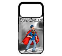 utaupia Coque pour iPhone 17 Pro Silicone Super bricolo Gris Humoristique Papy Gel Humour Texte père Antichoc Papa Drole Heros Cover