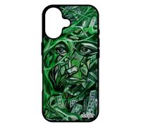 utaupia Coque pour iPhone 17 Silicone Portrait Street Art immeubles Femme Vert Etui Artisanat Cadeau Peinture Huile Visage Abstrait de