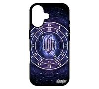 utaupia Coque pour iPhone 17 Silicone Signe Astrologique Vierge Ciel du Zodiaque Horloge Galaxie Antichoc Bleu Femme Dessin Etoiles Montre