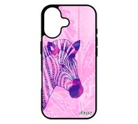 utaupia Coque pour iPhone 17 Silicone Zebre Tribal Noir et Blanc coloré Noir Africain Aluminium Dessin Animaux Tanzanie Made in France
