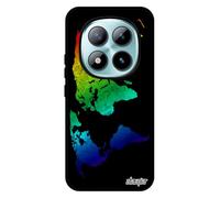 utaupia Coque pour Redmi Note 15 Pro 5G Silicone Carte Monde Terre Pays Design planete Pas Cher Globe 4G Orange Telephone Texture Motif de pour Xiaomi