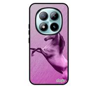 utaupia Coque pour Redmi Note 15 Pro 5G Silicone Cheval Rose Gel Animal Poulain Equitation Pas Cher Rigide Effet Poney Animaux Housse pour Xiaomi