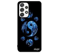 utaupia Coque pour Samsung A33 Silicone Yin et Yang Rigide Plume Case Harmonie Ying Energie SM-A336 Masculin Feminin Dessin Image imprimé Galaxy