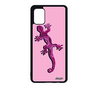 utaupia Coque pour Samsung A51 Silicone Salamandre lezard Ethnique Triton Tendance TPU Mobile Boheme azteque Rose Etui Housse Tribal Amour Galaxy