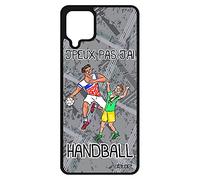 utaupia Coque pour Samsung Galaxy A12 Silicone j'peux Pas J'Ai Handball Hand Case Souple 4G Humoristique Humour Bande dessinée Sport Homme
