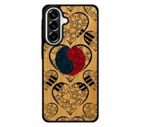utaupia Coque pour Samsung Galaxy A57 5G Bois Silicone Drapeau Corée du sud coréen Seoul Coeur Etui I Love Motif K-Drama Fan Antichoc Passion 4G