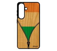 utaupia Coque pour Samsung Galaxy S26+ Plus Bois Silicone Drapeau Irlande Irlandais Football Foot personnalisé SM-S947E Basket Noir Pas Cher jo