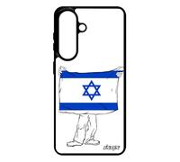 utaupia Coque pour Samsung Galaxy S26+ Plus en Silicone Drapeau Israel israelien Foot Portable Football de Protection Basket jo Made in France
