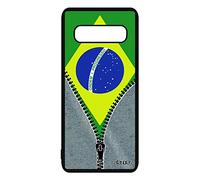 utaupia Coque pour Samsung S10 Silicone Drapeau bresil Bresilien Basket Foot Etui pour Samsung Galaxy S10