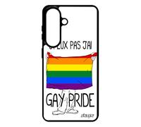 utaupia Coque pour Samsung S26+ Plus Silicone j'peux Pas J'Ai Gay Pride Telephone Drapeau Gay gaypride Rigide Arc en Ciel SM-S947B Rainbow pour Galaxy