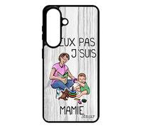 utaupia Coque pour Samsung S26+ Plus Silicone j'peux Pas j'suis Mamie Etui Naissance Garcon Humoristique Famille Humour Grand Mere de pour Galaxy