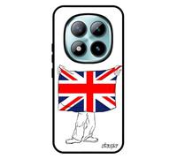 utaupia Coque pour Xiaomi pour Redmi Note 15 Pro 5G Silicone Drapeau Union Jack Angleterre Anglais Coupe du Monde Football Britannique Pas Cher jo de