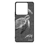 utaupia Coque pour Xiaomi Redmi Note 13 Pro 5G en Silicone Tortue Marine de Protection Design Animal ven. Gris geante Animaux Case personnalisé