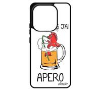 utaupia Coque pour Xiaomi Redmi Note 14 4G Europe Silicone j'peux Pas J'Ai apero Humoristique Biere Poisson Rouge bourré Comique Etui Drole Blanc