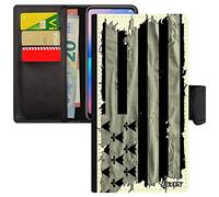utaupia Coque Rabat pour iPhone 13 Mini Porte Cartes Drapeau Bretagne Breton Flip Case Football Region Gwenn ha du tissumade in France