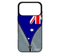 utaupia Coque Silicone Drapeau Australie Australien pour iPhone 17 Pro Max Football Jeans Foot jo Smartphone Telephone Housse Basket Rugby