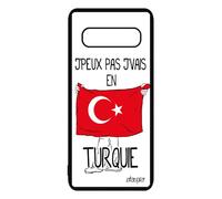 utaupia Coque Silicone j'peux Pas j'vais en Turquie pour Samsung S10 Plus Original pour Samsung Galaxy S10 Plus