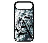 utaupia Coque Silicone pour iPhone 17 Air Anarchie Anarchy Dessin Gothique Case Street Art Hardrock 4G Tague Rock Punk Signe Made in France