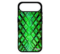 utaupia Coque Silicone pour iPhone 17 Air Design Carreau geometrique Tartan Unique Effet Noir Carre Mobile Etui Fond Jolie Vert Motif