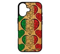 utaupia Coque Silicone pour iPhone 17 Bois Naturel Drapeau Hongrie Hongrois de Protection Coupe d'europe Euro Foot Basket