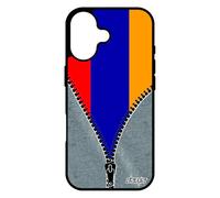 utaupia Coque Silicone pour iPhone 17 Drapeau armenie armenien 256 Go de Protection Foot Euro Noir Basket Coupe du Monde 4G Made in France
