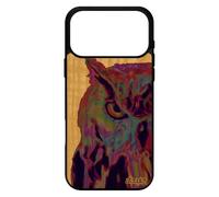 utaupia Coque Silicone pour iPhone 17 Pro Max Bois Hibou Animal Mobile Motif Design Etui TPU Violet de Protection Animaux Chouette Oiseau