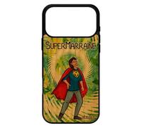 utaupia Coque Silicone pour iPhone 17 Pro Max Bois Super Marraine BD Case Texte Cadeau de Noel Etui Comique Smartphone Naissance Fille
