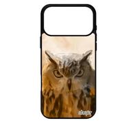 utaupia Coque Silicone pour iPhone 17 Pro Max Hibou Portable Telephone Animal Animaux Oiseau Rigide Chouette Nuage Design Bumper Etui
